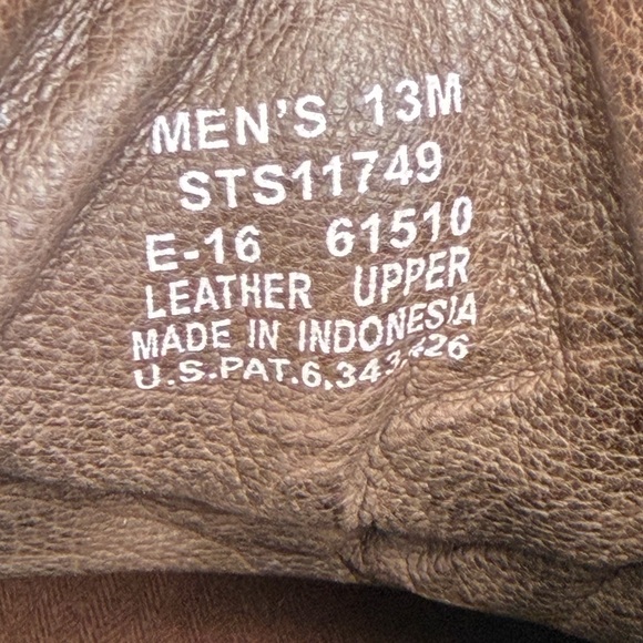 Sperry Top-Sider Commander Men's Sz 13 Brown Leather Oxford Chukka Boots T9 - Picture 8 of 15